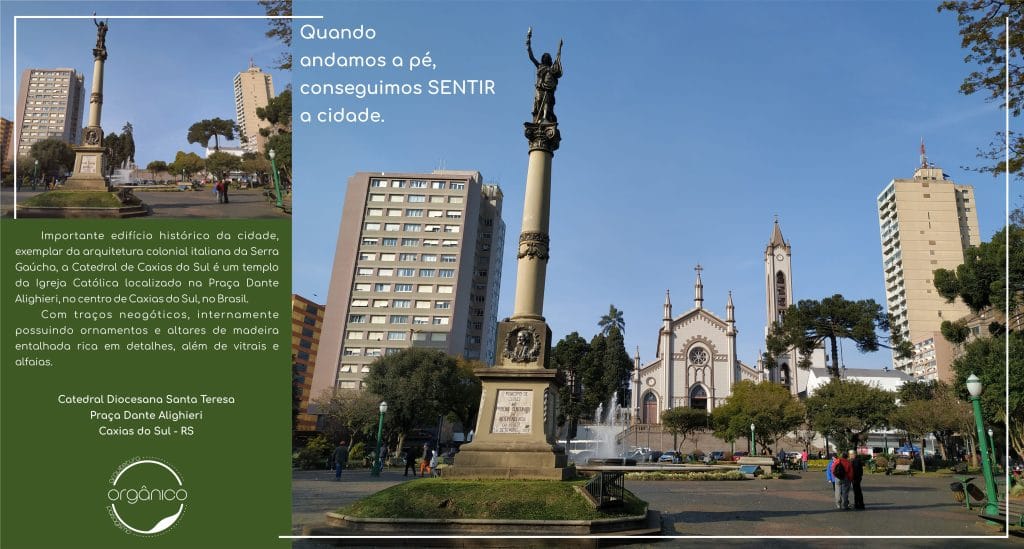 Você percebe a cidade de Caxias do Sul? 6 Praça Dante Alighieri antes e depois, outro ângulo
