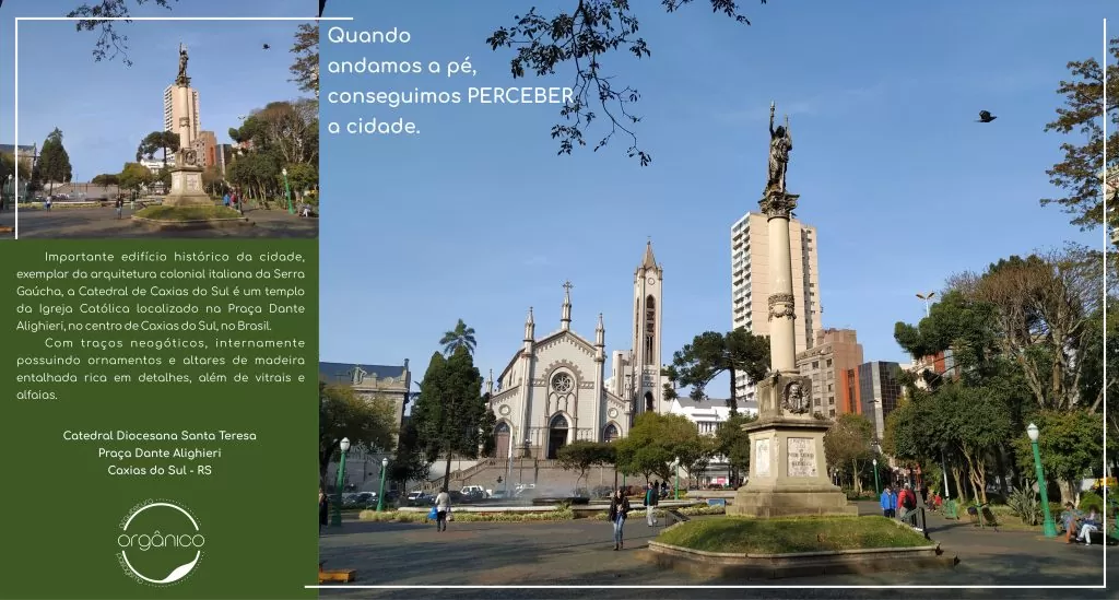 Antes e Depois. Praça Dante Alighieri.