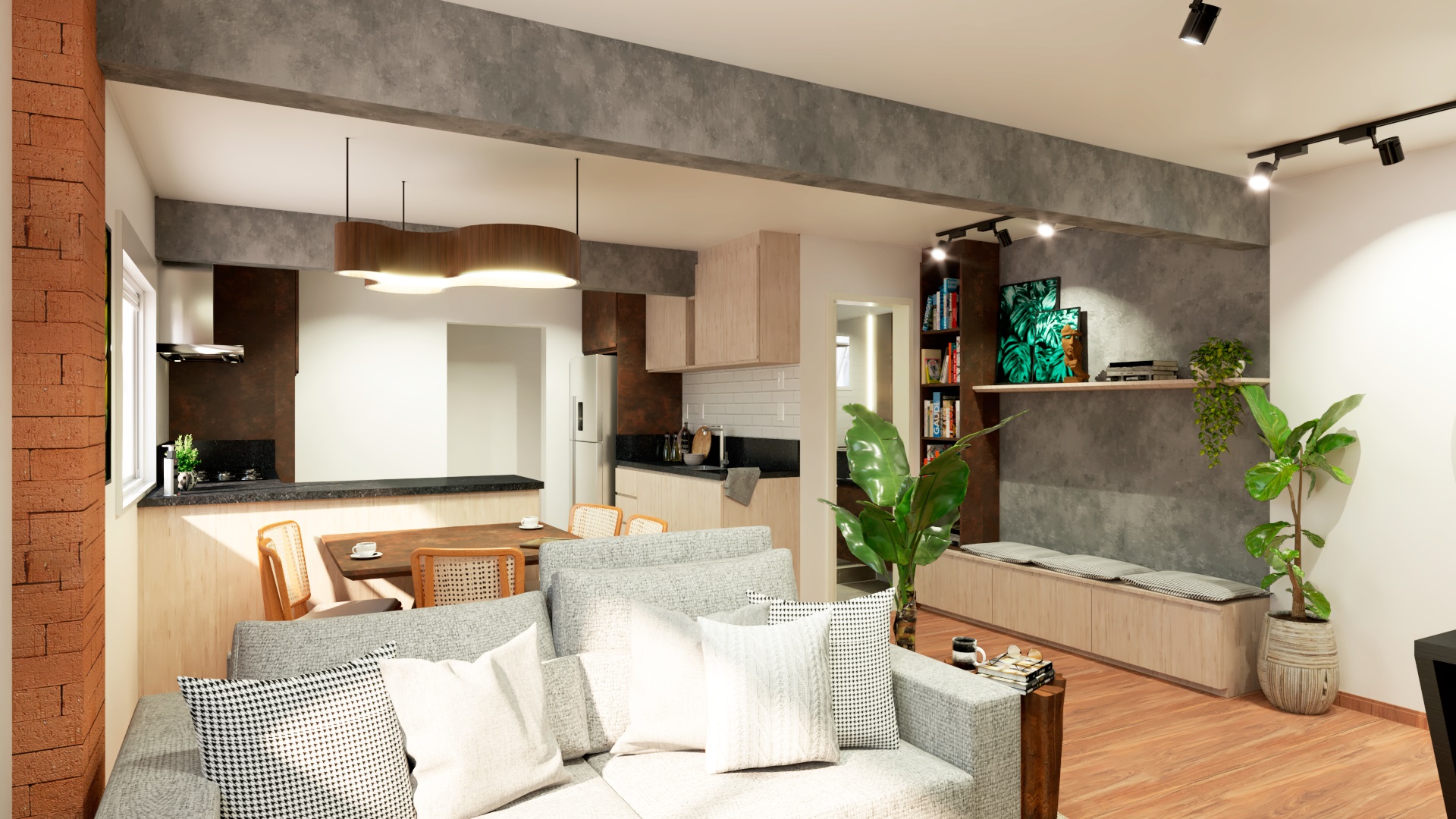 Apartamento MC: projeto de interiores em Caxias do Sul – RS