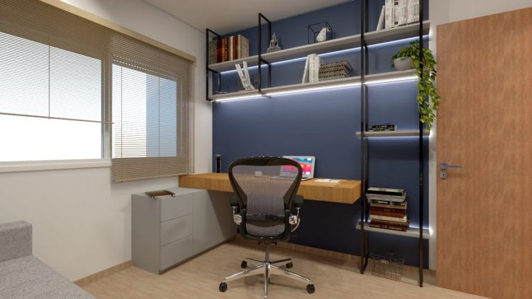 Apartamento AC: projeto de interiores em Caxias do Sul – RS