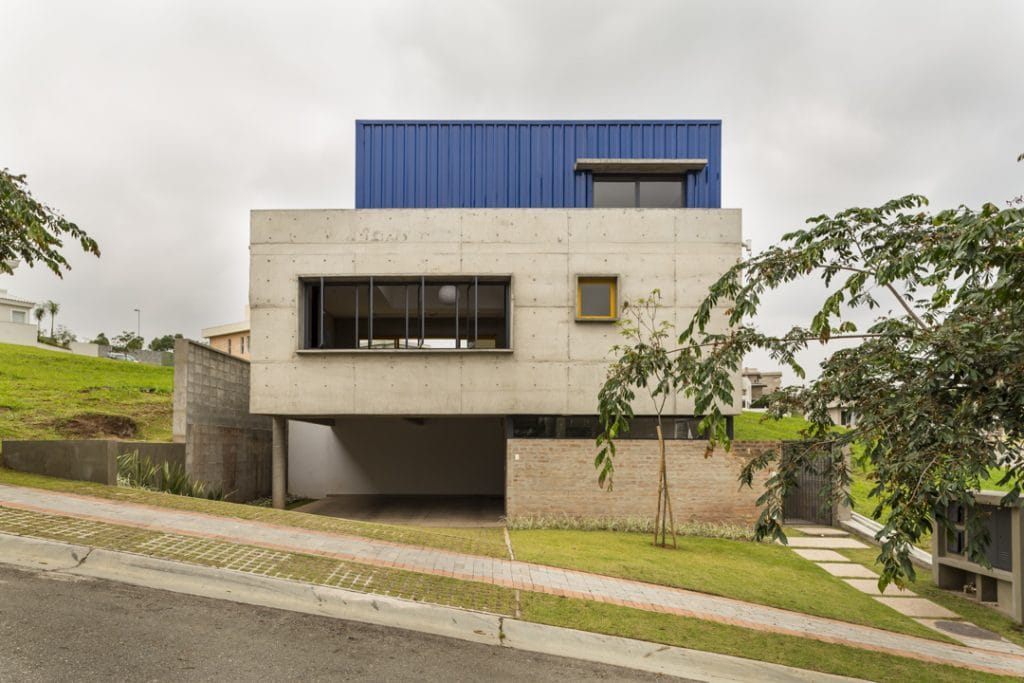 Casa em estilo contemporâneo