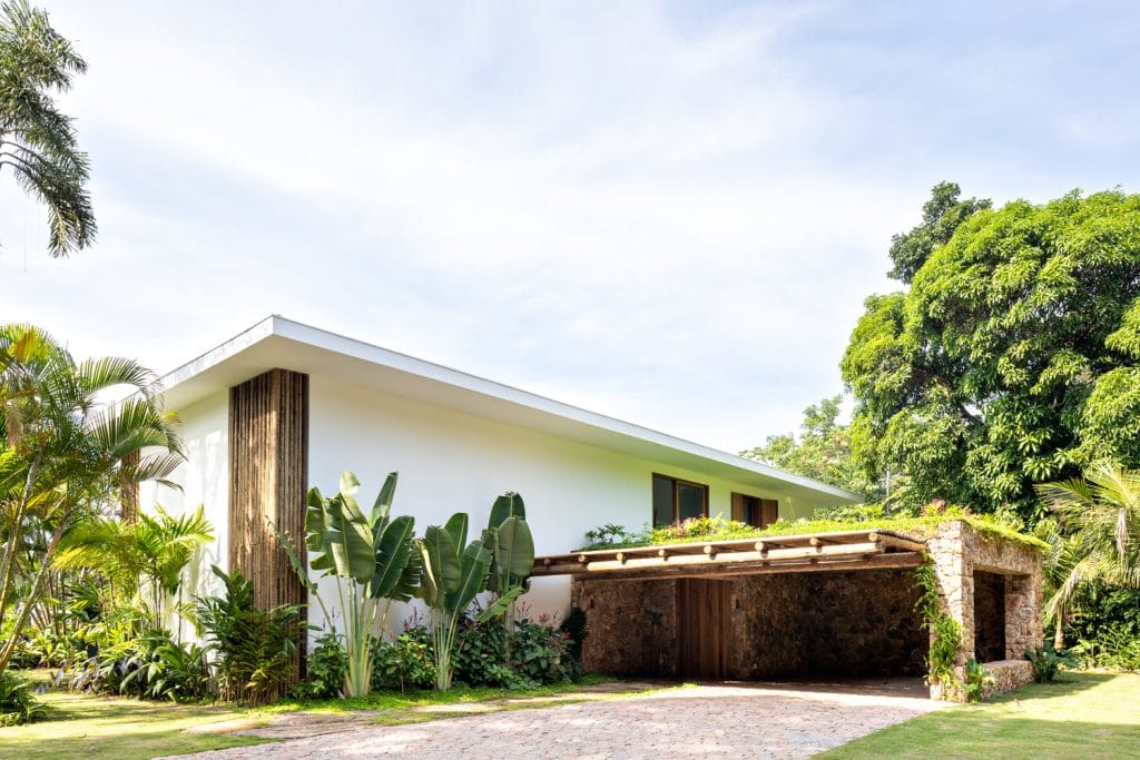 Casa de praia em estilo acolhedor