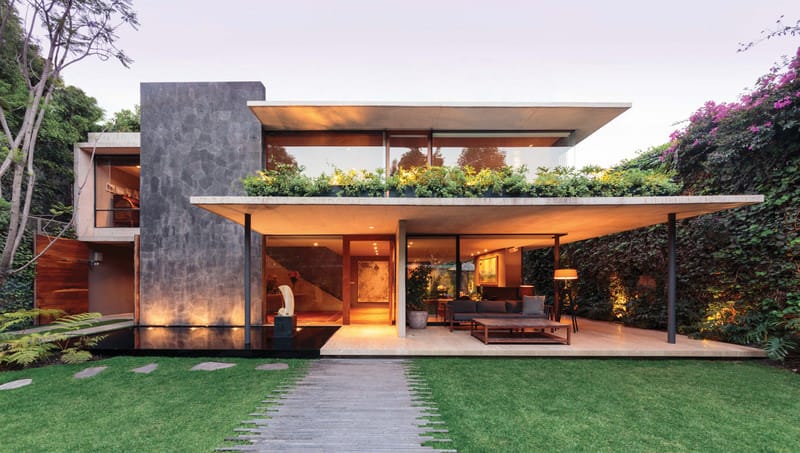 Fachada contemporânea