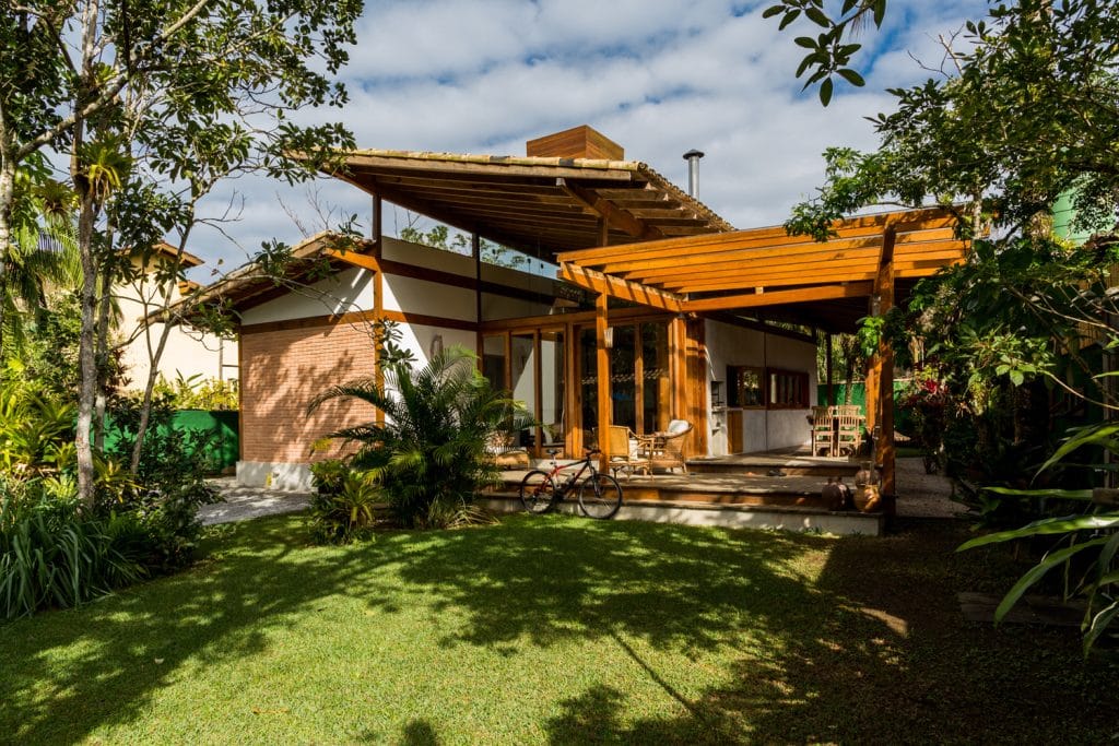 Casa de praia contemporânea