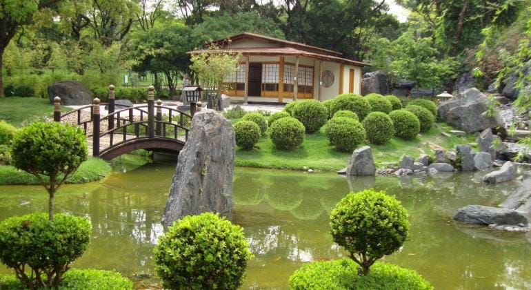 Jardim japonês tradicional