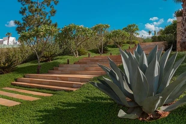Jardim contemporâneo de Marcelo Faisal