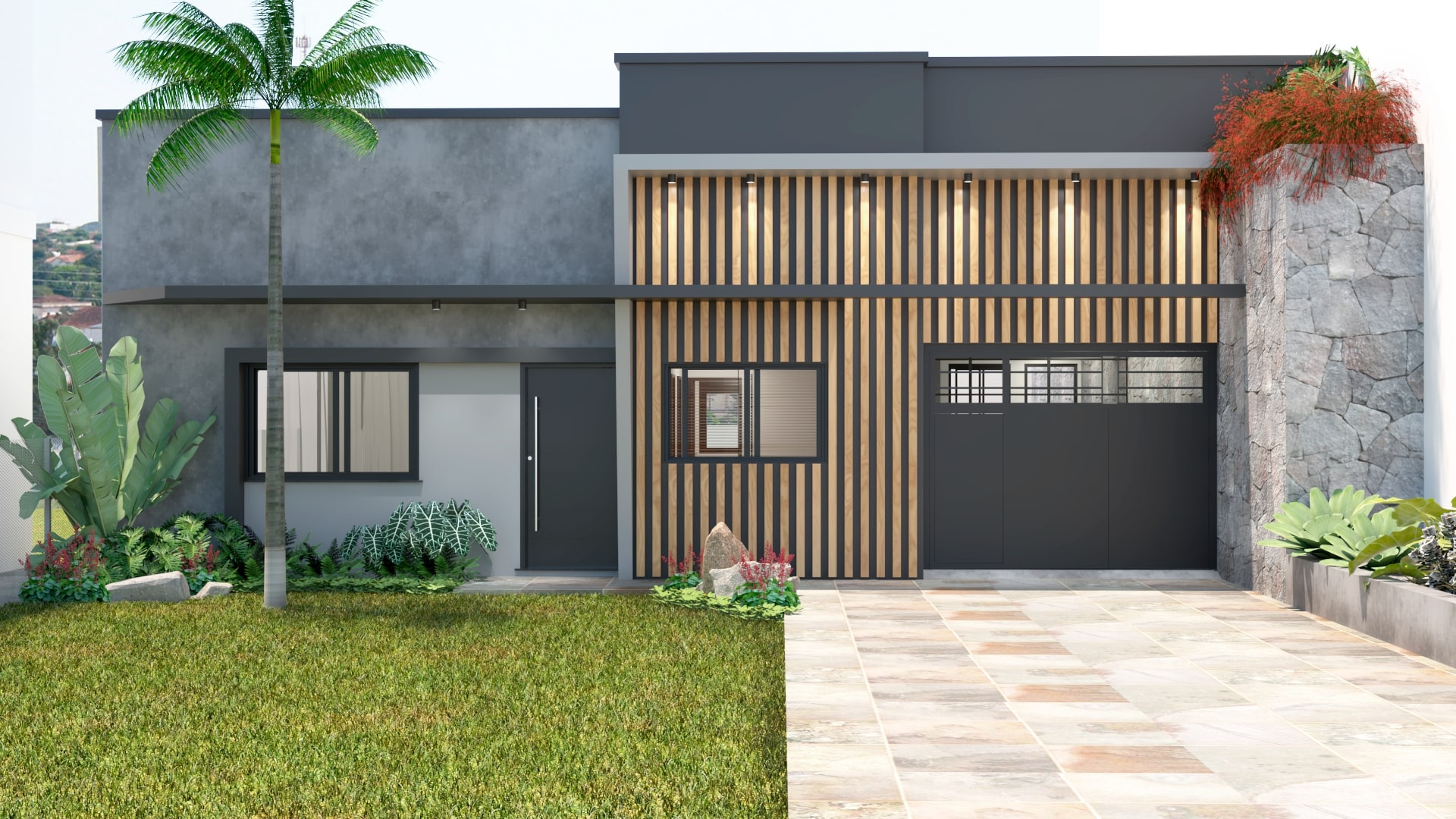 Fachada da casa